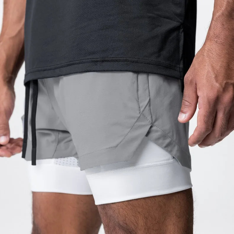 PowerLayer 2-in-1 Gym Shorts