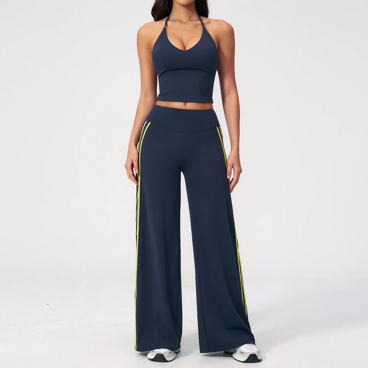 NCLAGEN Fitness Suit Women Naked Feel Running Yoga Set 2 Piece Workout Outfit Gym Clothes Workout Sportwear Speed Activewear