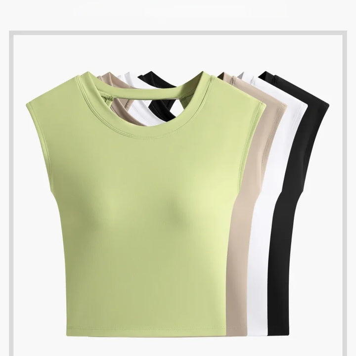 Backless Yoga Top