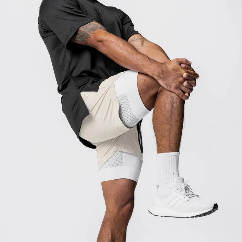 PowerLayer 2-in-1 Gym Shorts