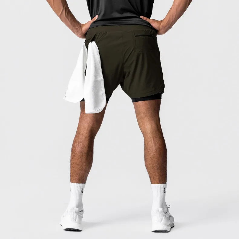 PowerLayer 2-in-1 Gym Shorts