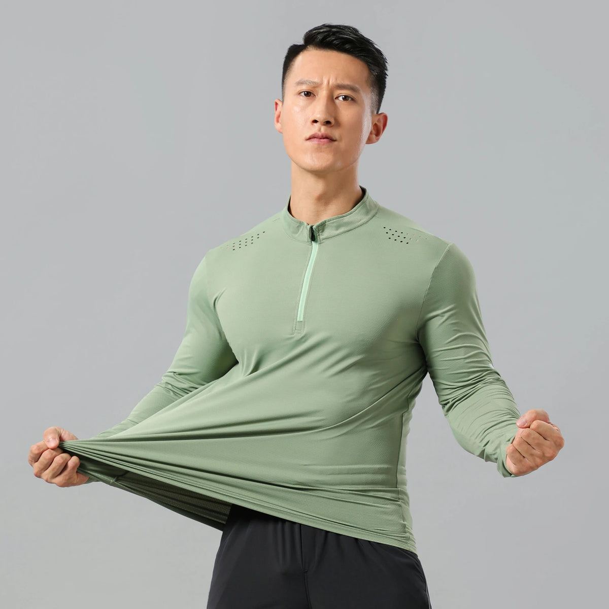 Men’s Reflective Long Sleeve Top
