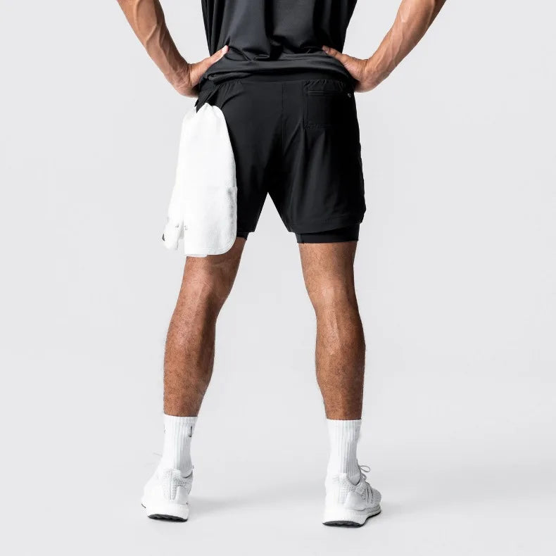 PowerLayer 2-in-1 Gym Shorts