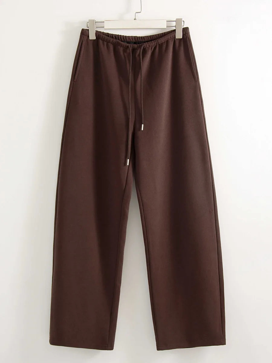 DrapeLine Wide Leg Trousers