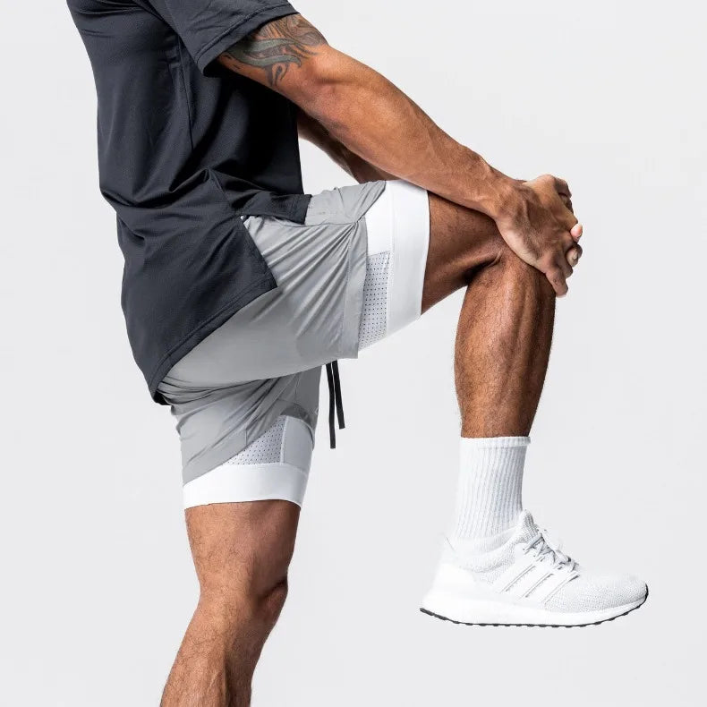 PowerLayer 2-in-1 Gym Shorts
