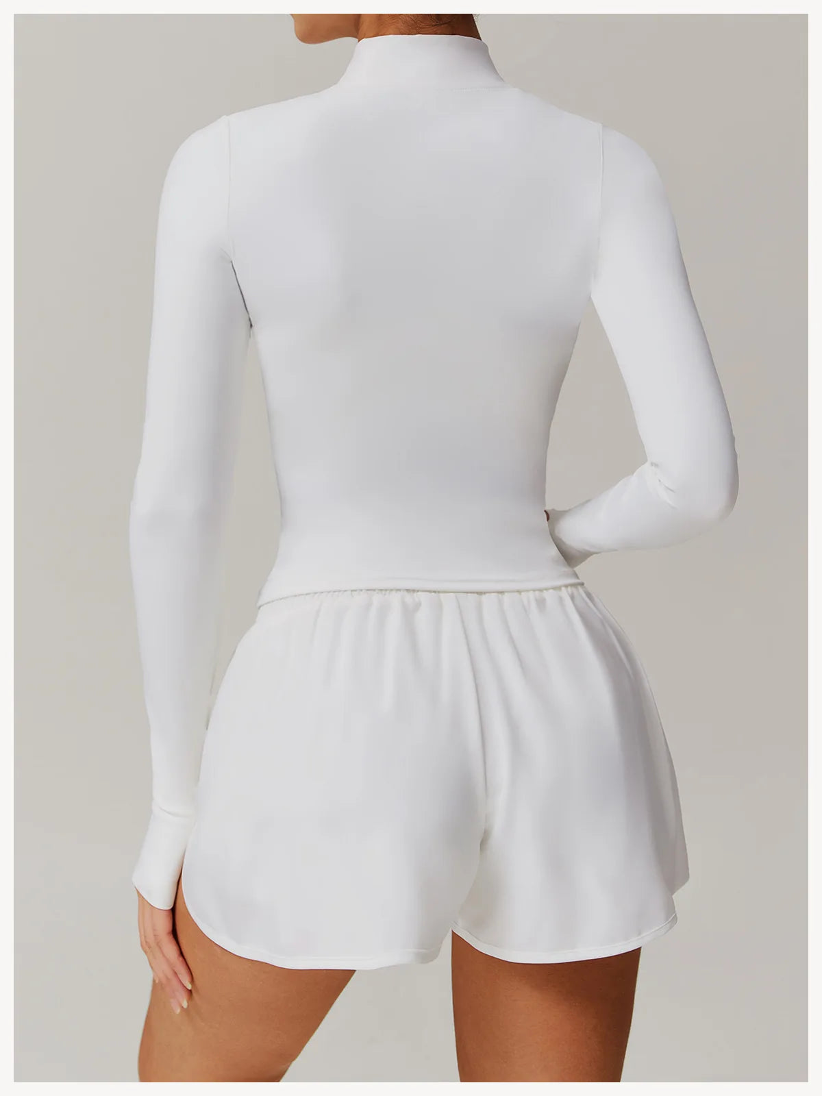 NCLAGEN Gym Sports Top Women Zip Tight Long Sleeve  Naked Feel Fitness Jacket Training Quick Dry Breathable Running Yoga Blouse