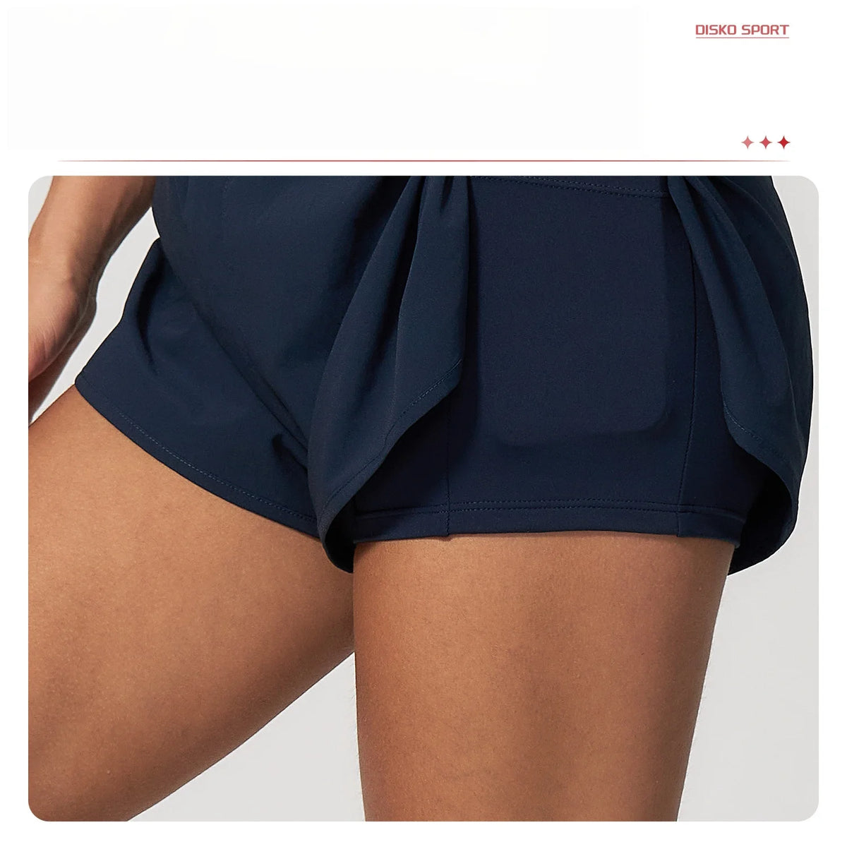 New False Two-piece Sports Shorts Gym Clothes Women Yoga Fitness Short Pants Outdoor Breathable Quick Drying High Waist Tights