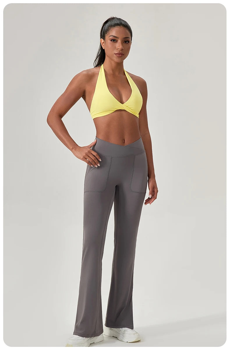 Contour Halter Sports Bra