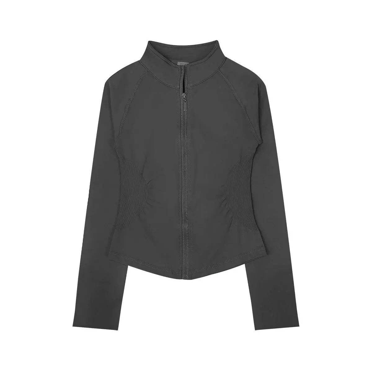 NCLAGEN Zippy Jacket Women Running Long Sleeves Gym Tops Full Zipper Seamless Workout Activewear Sports Pilates Yoga Coats