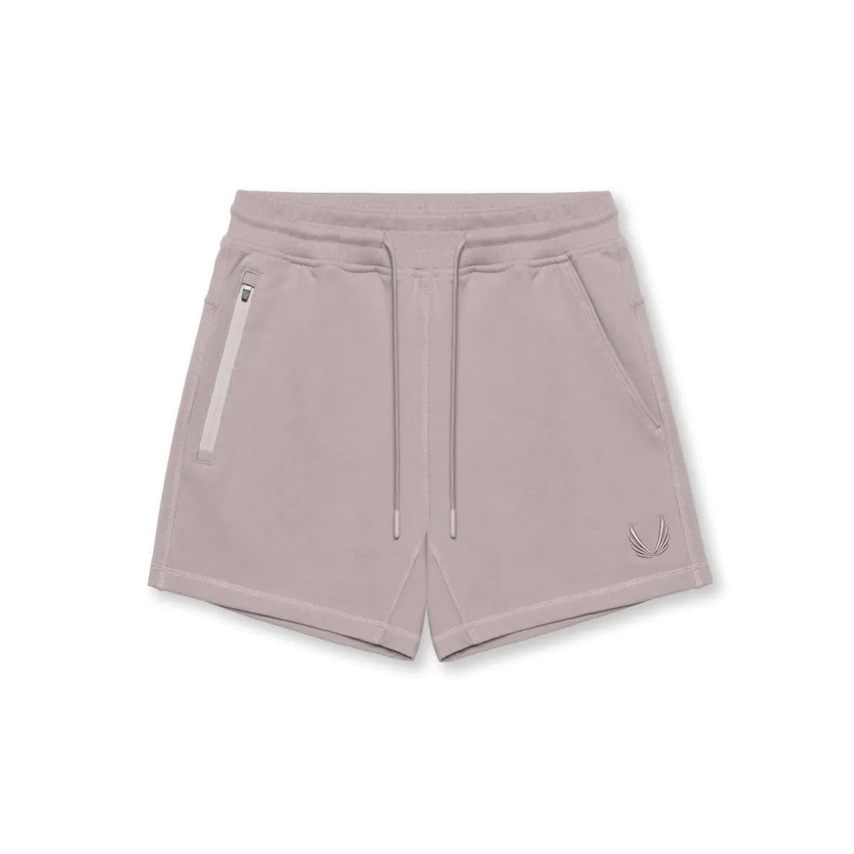 CrestLine Embroidered Cotton Shorts