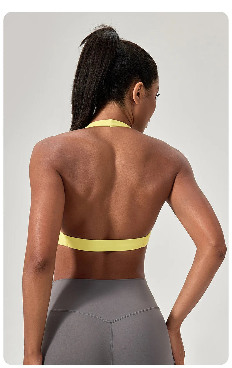 Contour Halter Sports Bra