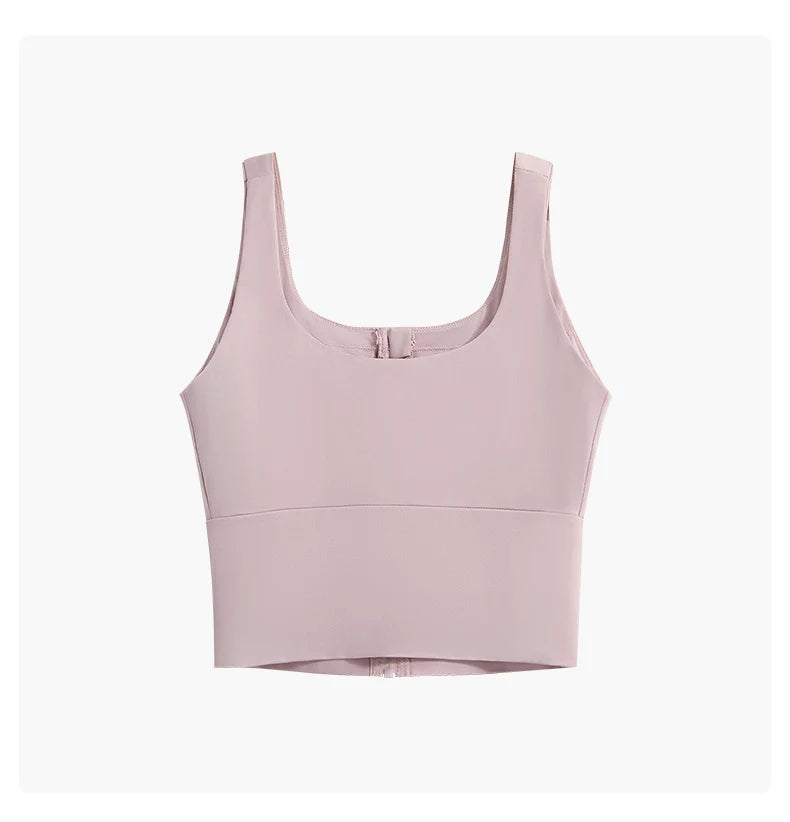 DRUR Women Sport Bra Front Zipper Breathable Yoga Bras Woman Running Tops Workout Underwear Gym Brassiere Sportswear 2025 New