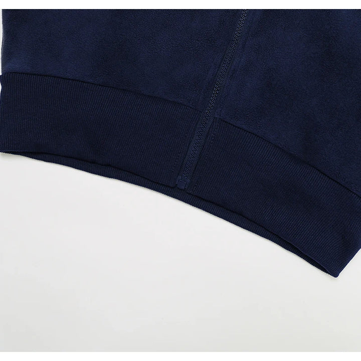 High Neck Velvet Vest