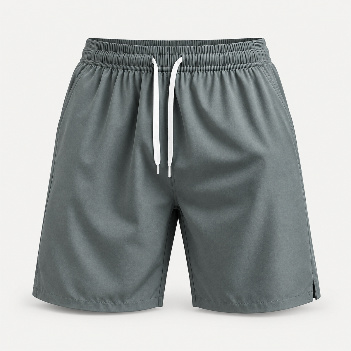 AeroFlex Running Shorts in grey-green