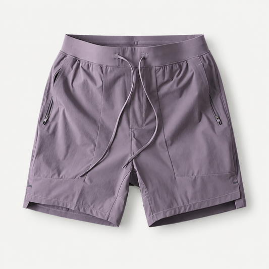 AeroMesh Running Shorts in pale grey-lilac