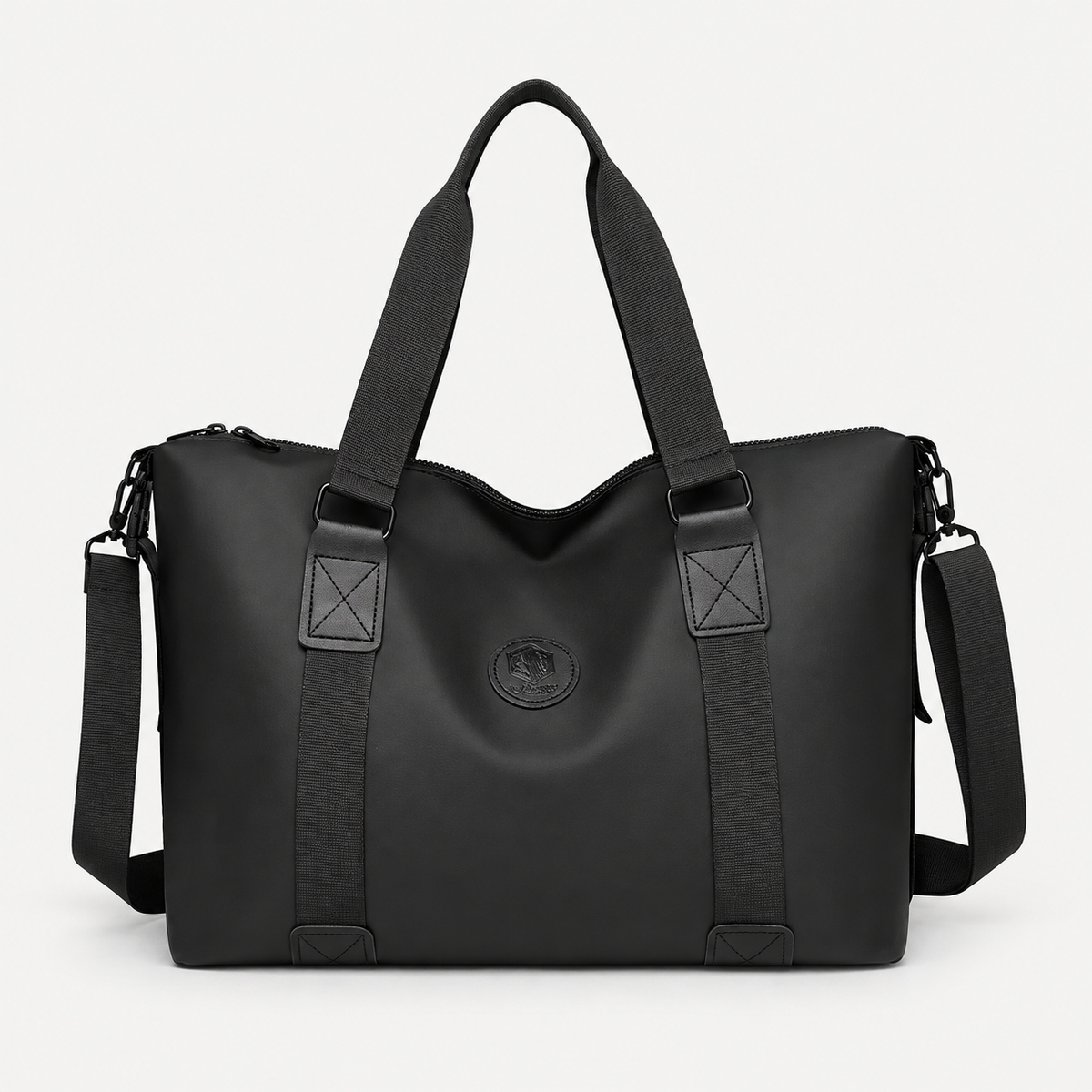 EnduraCarry Gym Duffle on a warm light-grey studio background