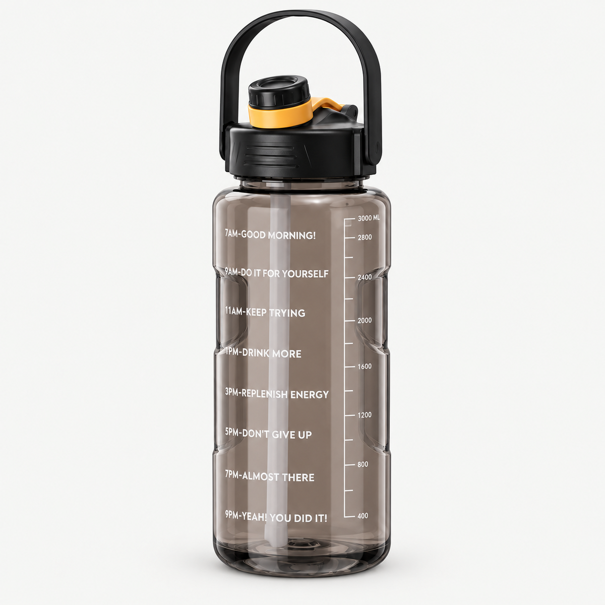 HydroTrack Sports Bottle com marcações originais