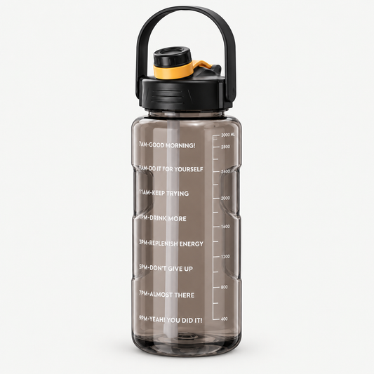 HydroTrack Sports Bottle com marcações originais