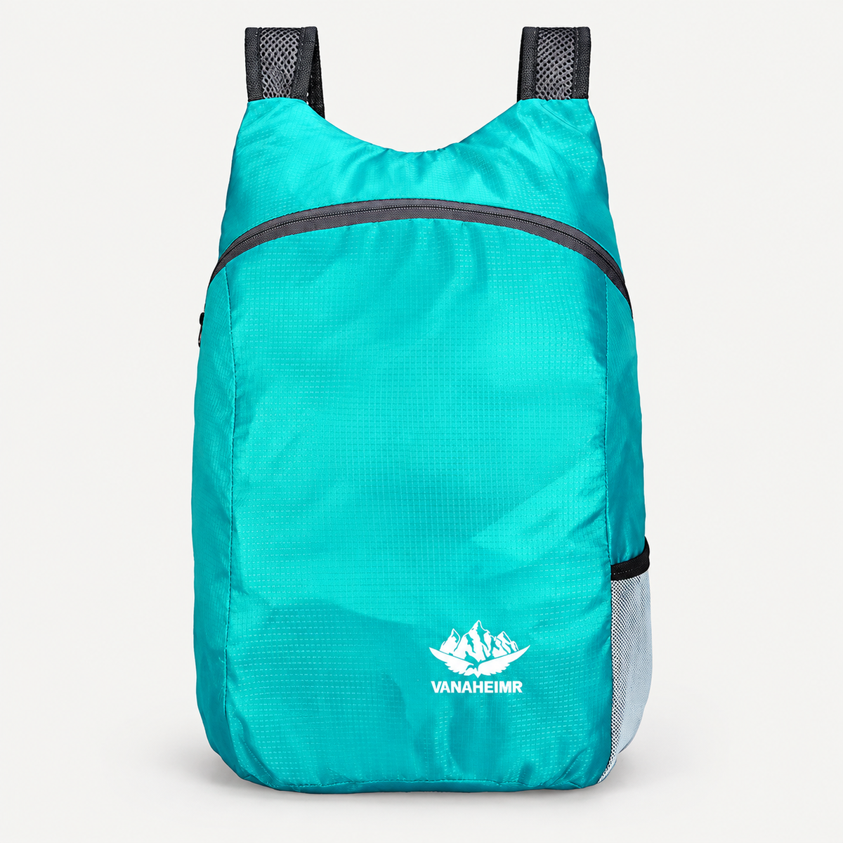 PackLite Foldable Backpack on a warm light-grey studio background