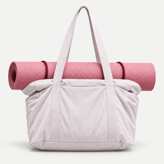 Tote Bag Waterproof on a warm light-grey studio background