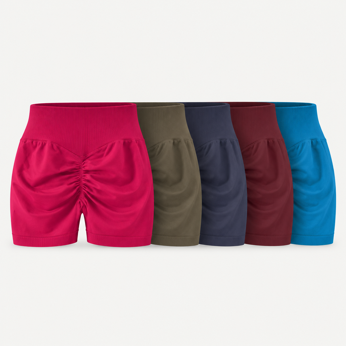 High Waist Yoga Shorts
