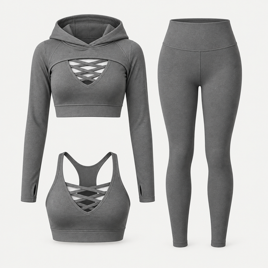 3-Piece Seamless Fitness Set